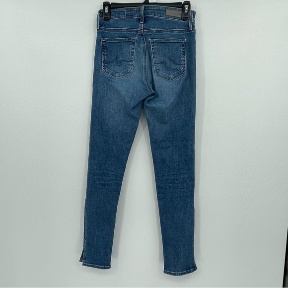 AG Adriano Goldschmied “The Farrah Skinny Ankle” Jeans Side Slit Blue Size 24R - Picture 6 of 12
